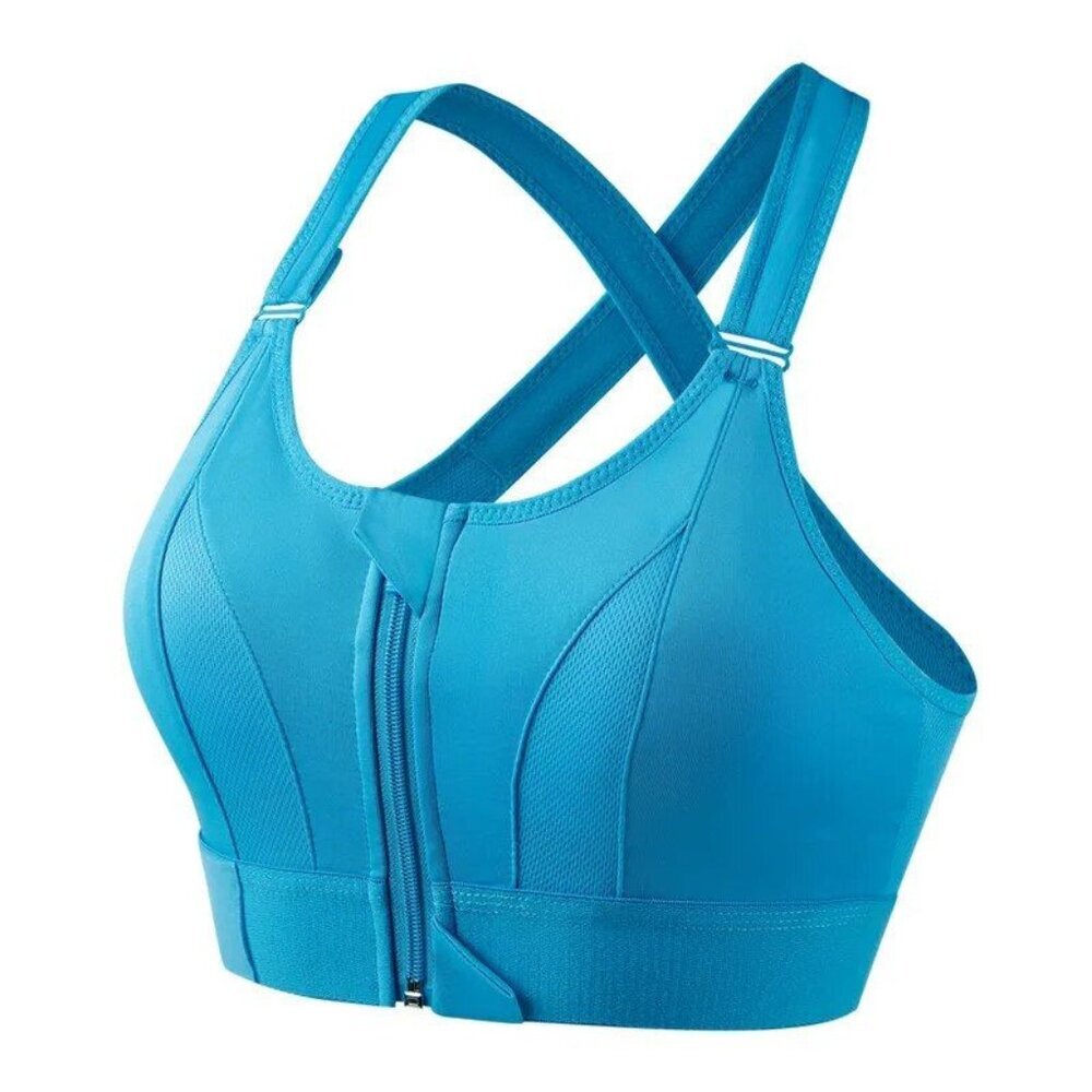 Women Sports Bras Tights Crop Top Yoga Vest - Picture 4 of 4